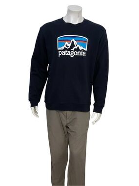 Patagonia Men’s Navy Crewneck Sweatshirt